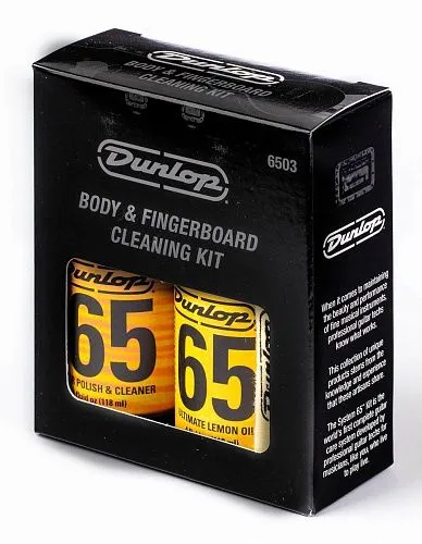 Dunlop 6503 Formula 65 Набор средств для ухода за гитарой.